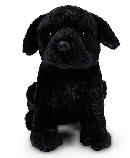 Wild Republic Labrador Soft Toy Black - 28 cm - Thumbnail