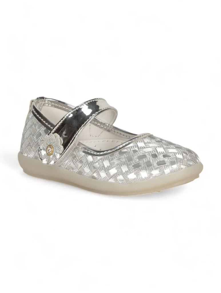 BELLIES WITH VELCRO CLOSURE - SILVER - Thumbnail