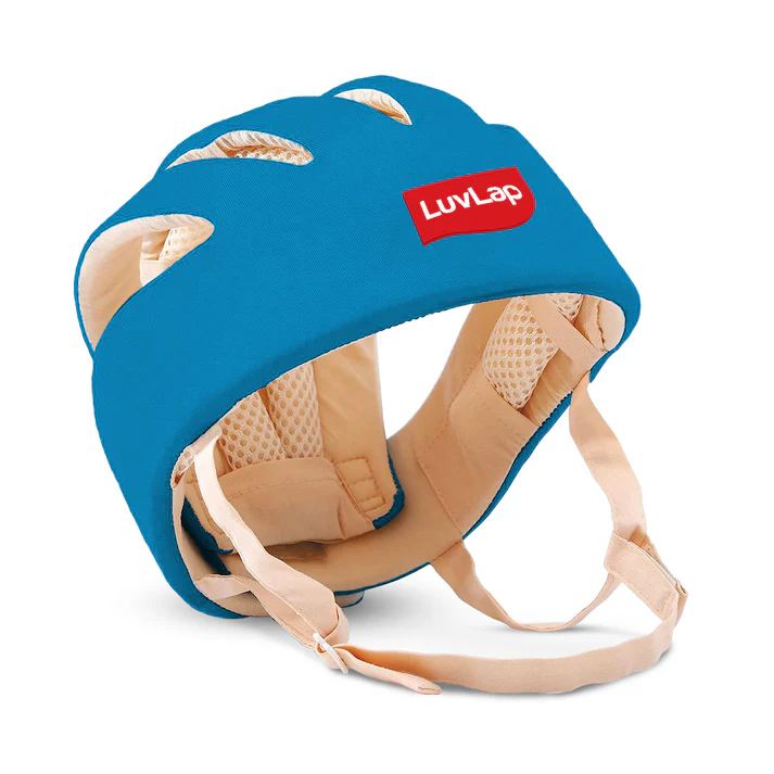 LuvLap Baby Safety Helmet - Essential Safety Gear for 6+ Months to 3 Years | Toddler Head Protector - Sky Blue - Thumbnail