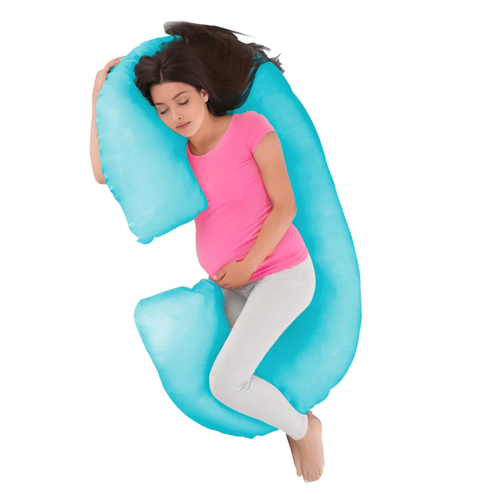 Luvlap C - Shaped Pregnancy Pillow - Blue Radiance - Thumbnail